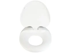 WC-zitting met geïntegreerde kinderzitting<LIVARNO home Clearance