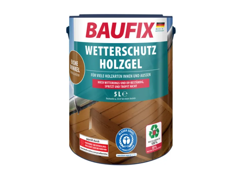 Weerbeschermende houtgel 5 liter<BAUFIX Online