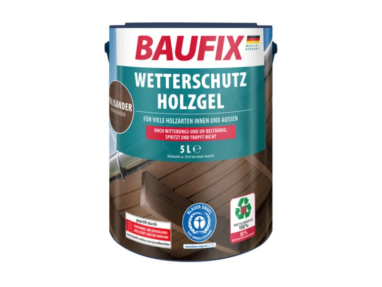 Weerbeschermende houtgel 5 liter<BAUFIX Online