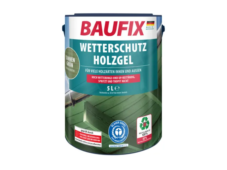 Weerbeschermende houtgel 5 liter<BAUFIX Online