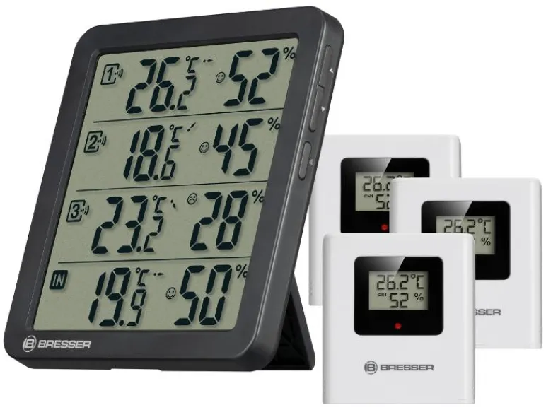 Weerstation met hygro- en thermometer<BRESSER New