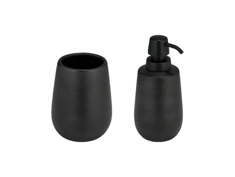 Zeepdispenser en tandenborstelhouder Nerno 2-delig<Wenko Outlet