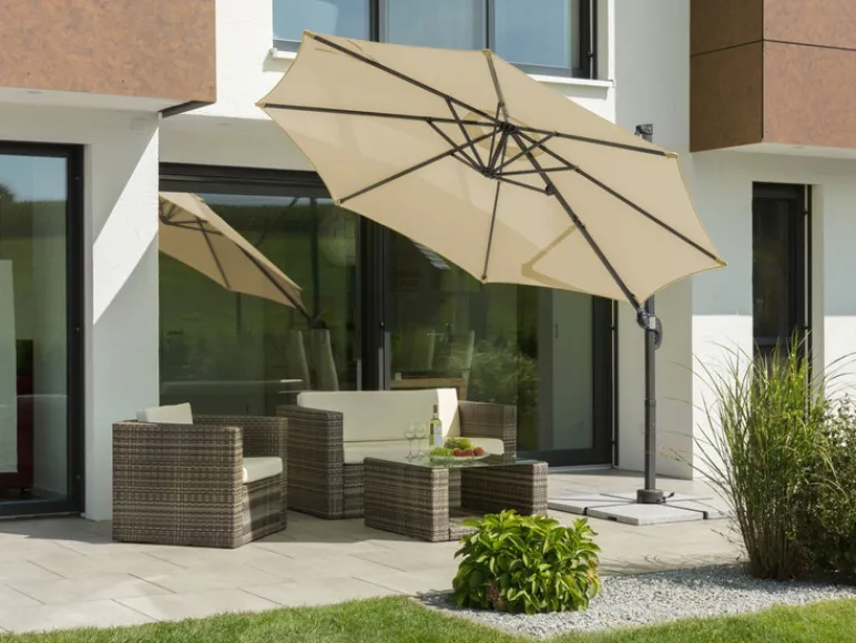 Zweefparasol Rhodos Junior 300 cm<Schneider Hot
